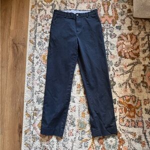Navy brooks brothers pants - advantage chino stretch, Clark fit 30/30